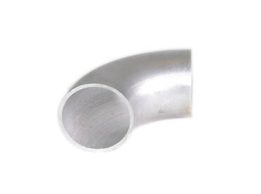 Aluminium weld elbow 110 x 5 mm